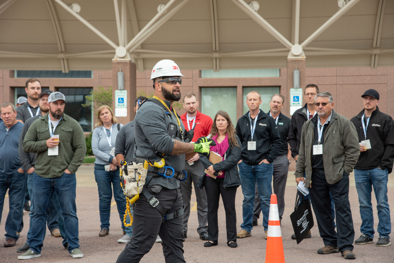 outdoor training session at the 2022 South Dakota Safety and Health Conference