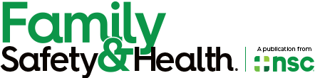 logo for National Safety Council's Family Safety & Health Magazine