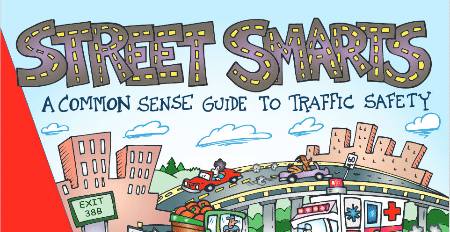 cropped image of the cover for StreetSmarts guide to traffic safety